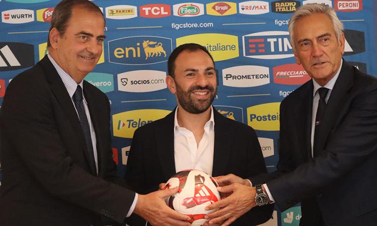 Da sinistra Luca Bergamini, Salvo Samperi e Gabriele Gravina