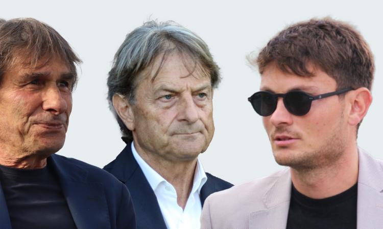 Conti, De Rossi e Placido (Foto ©GazReg)