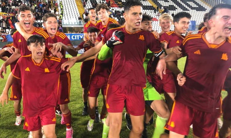 La gioia della Roma a fine gara (Foto ©Mirna De Cesaris)