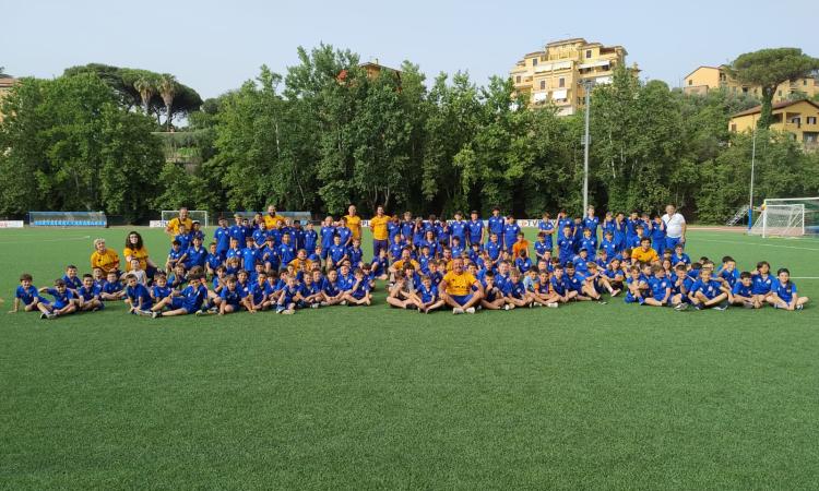 Lupa Frascati, una grande festa per la chiusura della Scuola Calcio