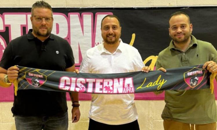 Paolo De Lucia, nuovo tecnico del Cisterna Lady (©Facebook)