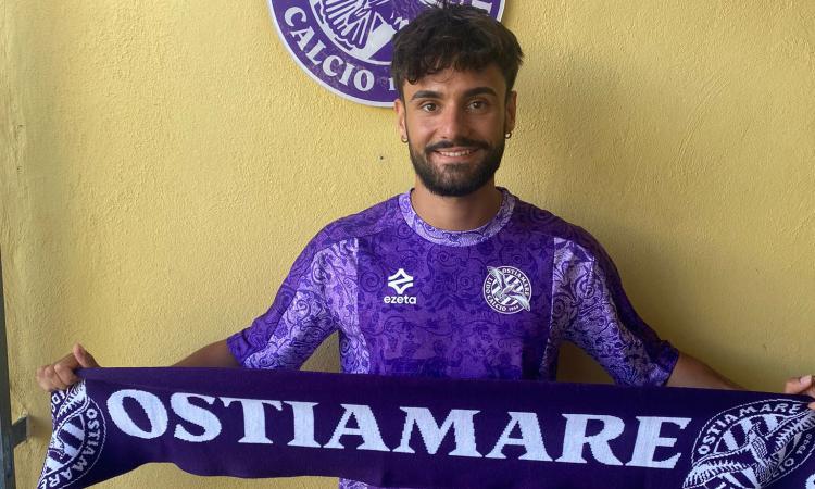 Ostiamare, rinforzo sugli esterni: arriva Luca Mercuri