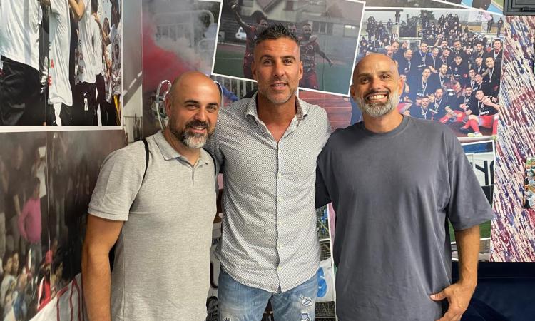Da sinistra Caramanica, Morelli e Falconieri
