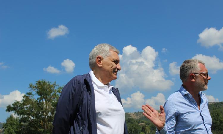 VIDEO! Frosinone, il presidente Stirpe incontra i ragazzi dell'Under 17 e 16