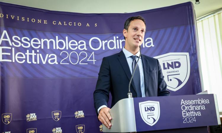 Stefano Castiglia è il nuovo Presidente della Divisione Calcio a 5