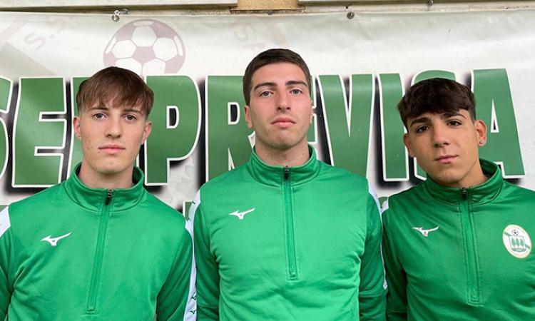 I tre ragazzi dell'Under 19