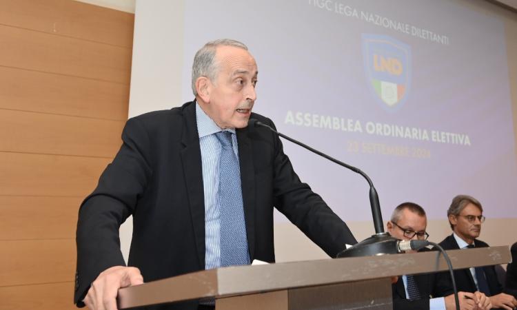Elezioni LND: Giancarlo Abete è stato rieletto Presidente all’unanimità