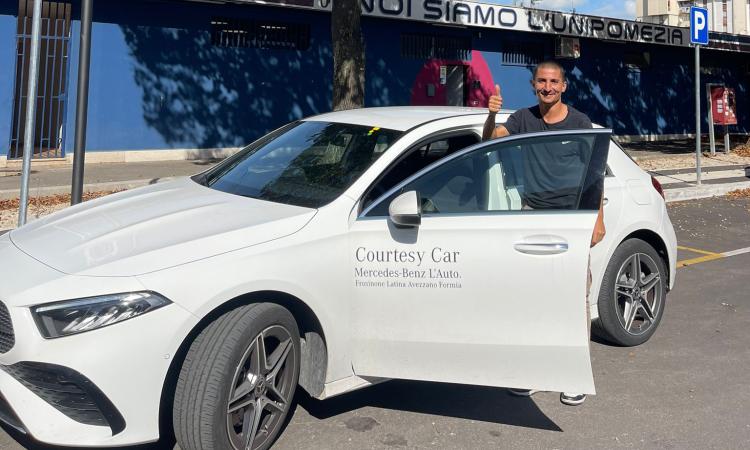 Claudio Corsetti, mvp del match con il Gaeta