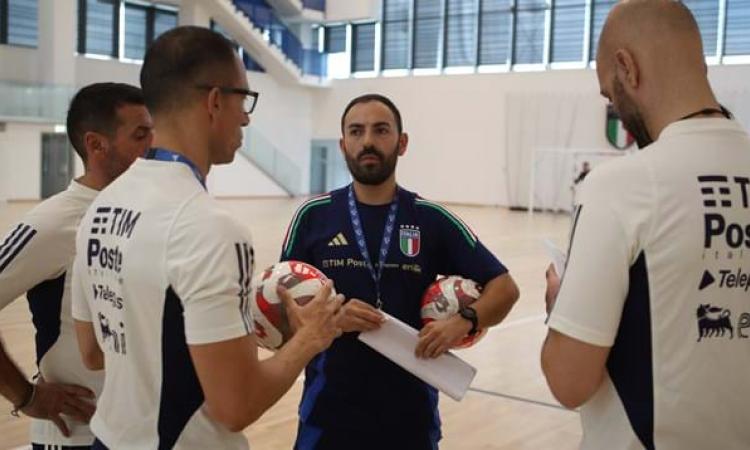 Il ct azzurro Salvo Samperi