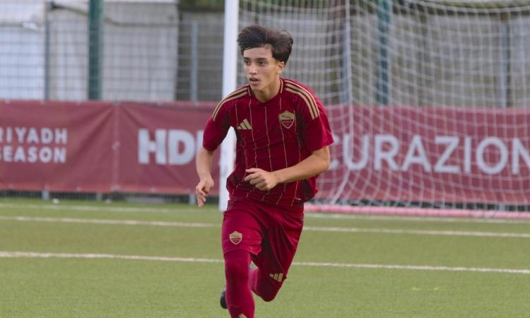Velocità, tecnica e gol: Chieffallo trascina una Roma perfetta