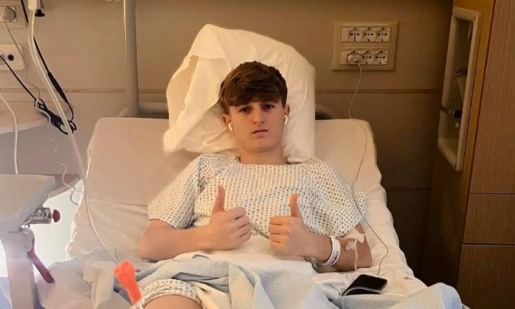 Under 18, Frosinone: Colafrancesco operato dopo l'infortunio