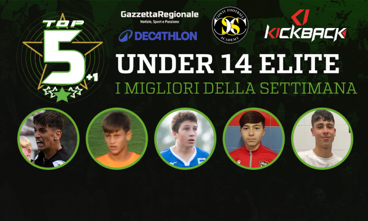 UNDER 14 ELITE - VOTA IL MIGLIOR GIOCATORE DELL'ULTIMA GIORNATA