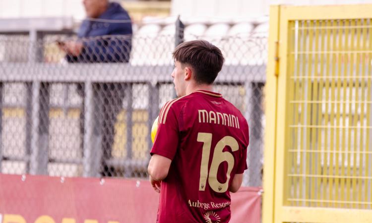 Roma, Mattia Mannini ad un passo dal rinnovo con i giallorossi