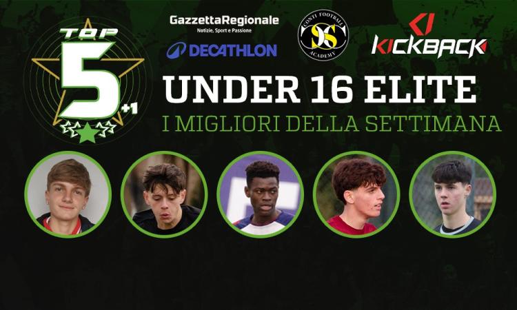 UNDER 16 ELITE - VOTA IL MIGLIOR GIOCATORE DELL'ULTIMA GIORNATA