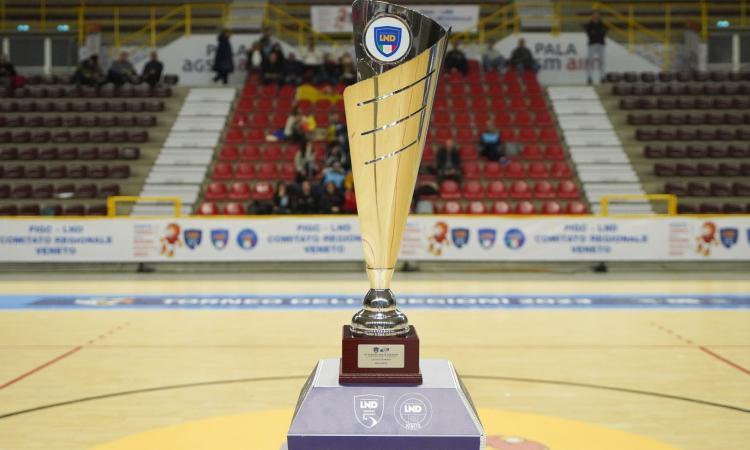 Torneo delle Regioni: ufficiali regolamento e gironi per il futsal