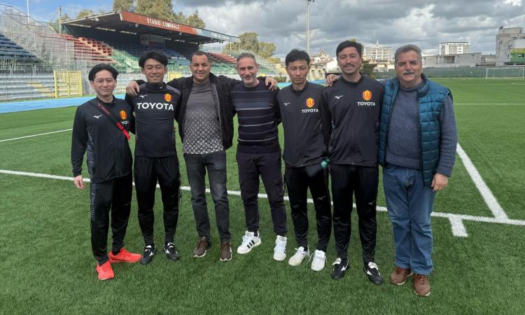 Pomezia, al Comunale ospiti i giapponesi del Nagoya Grampus