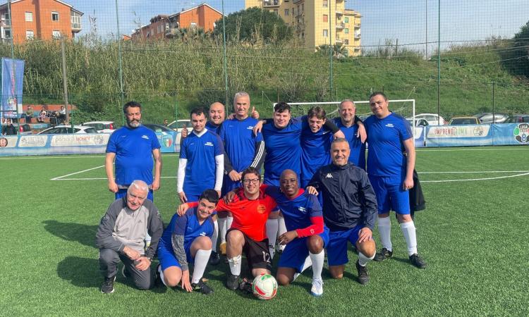 La squadra di Calcio a 8 della Polisportiva Crescere Insieme