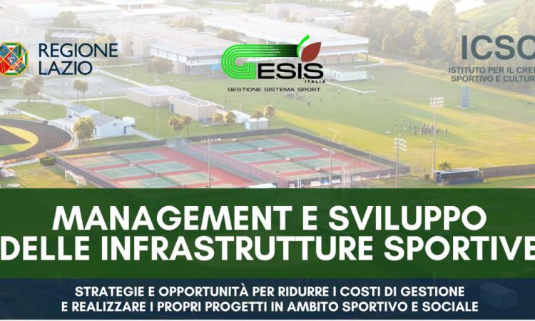 Management e sviluppo delle infrastrutture sportive: il convegno giovedì in Regione