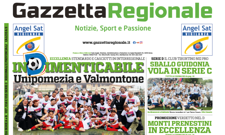 Una nuova edizione da non perdere di Gazzetta Regionale