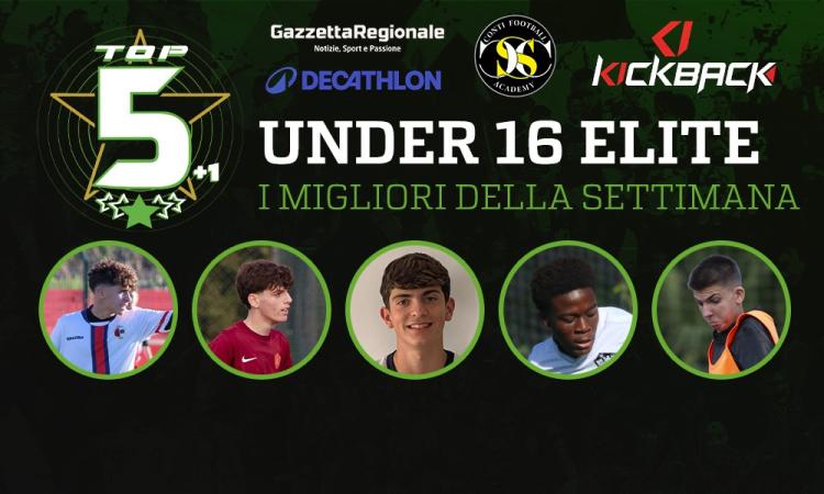 UNDER 16 ELITE - VOTA IL MIGLIOR GIOCATORE DELL'ULTIMA GIORNATA