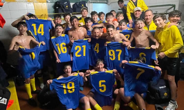 Under 14: Petriana matematicamente in Elite, è festa per i gialloblù