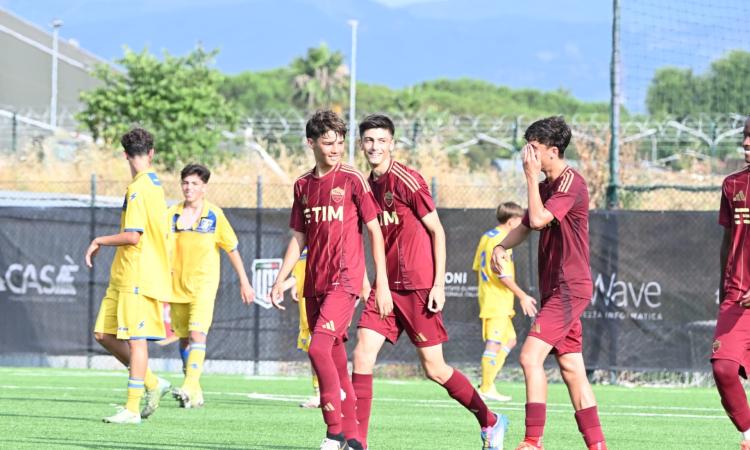 La Roma fa fuori il Frosinone e raggiunge la Lazio. Sarà Derby in finale 