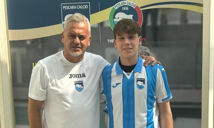 Pescara, Augusto Schina firma con i biancoazzurri e vola nel professionismo