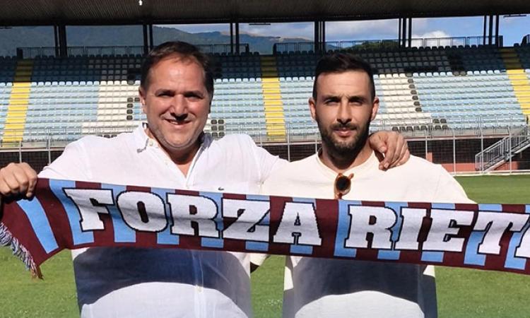 Rieti, ufficiale l'arrivo in attacco di Giuseppe Danieli