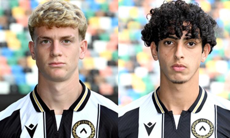 Shpuza ed El Bouradi (Foto ©Udinese)