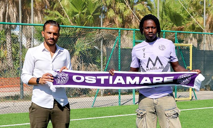 Ostiamare: Ismaila Badje è biancoviola