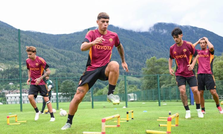 Federico Nardin a Pinzolo ©AS ROMA