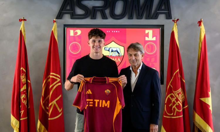 Antonio Arena e Alberto De Rossi (Foto ©AsRoma)