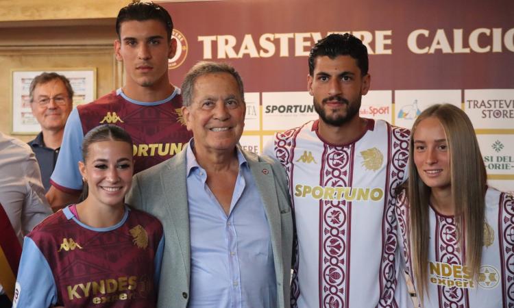 Trastevere, presentate le nuove maglie per la stagione 2025/2026