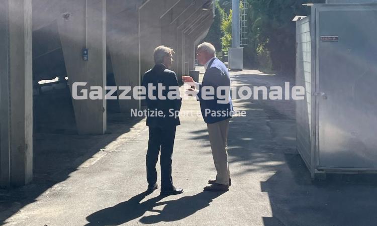 Alberto De Rossi e Claudio Ranieri (Foto ©Lorenzo Canicchio)