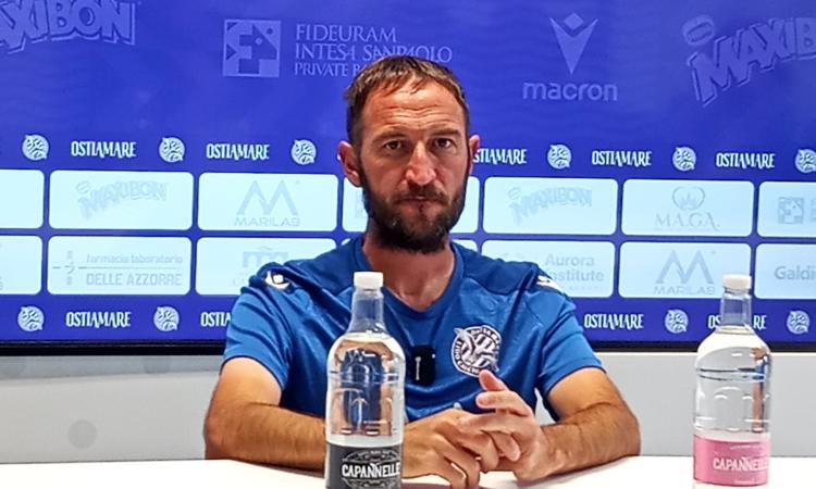 Ostiamare, D'Antoni: "Non guardiamo la classifica, l'obiettivo è diventare squadra"