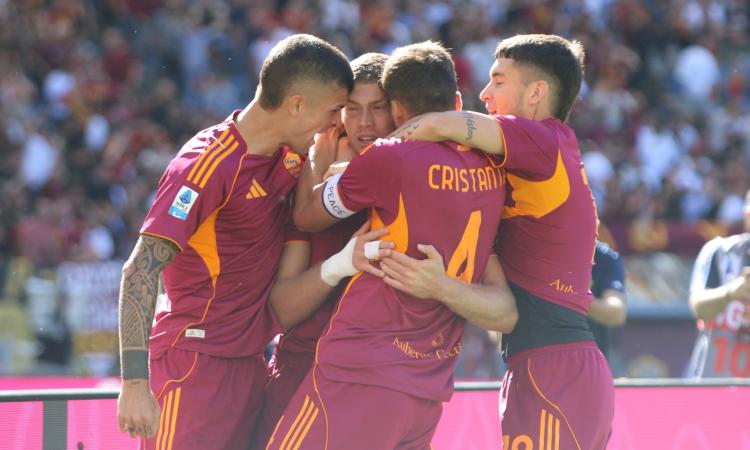 Roma, una media da scudetto: giallorossi nel terzetto di testa