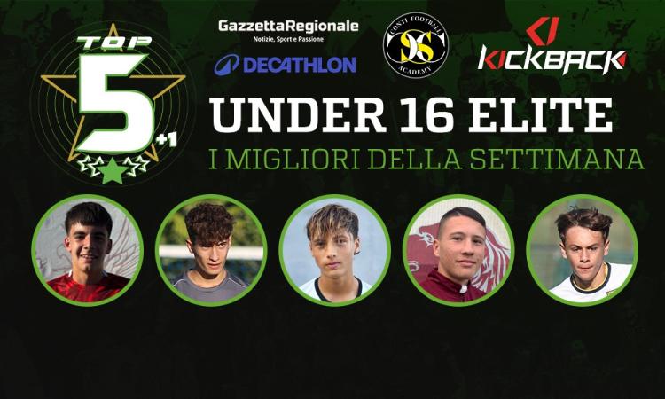 UNDER 16 ELITE - VOTA IL MIGLIOR GIOCATORE DELL'ULTIMA GIORNATA