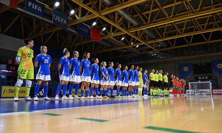 L'Italfutsal si raduna a Roma (©Figc)