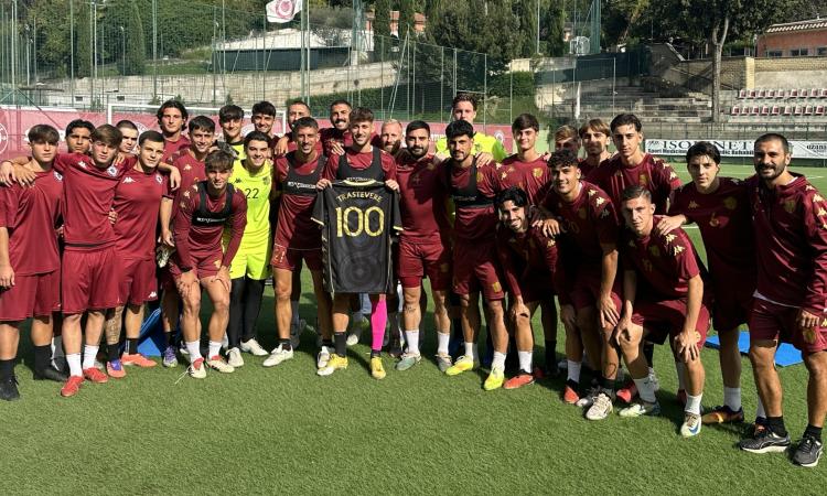 Davide Lorusso fa 100 gol con il Trastevere: "Un traguardo straordinario"