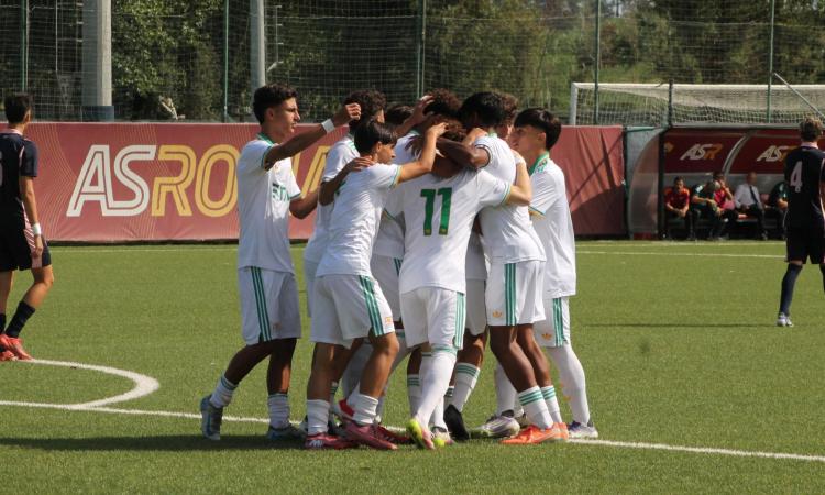 Tutto facile per la Roma: Sperlonga scatenato, tripletta al Bari