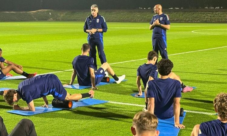L'Italia si prepara al debutto nel Mondiale: il 3 novembre si gioca a Doha