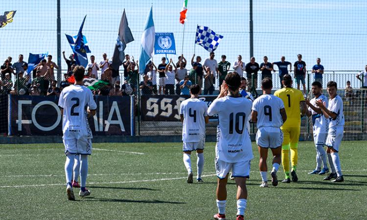 Ammenda e diffida per il Città di Formia: le decisioni del Giudice Sportivo