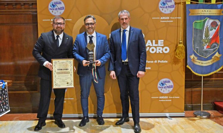  Cuori d&rsquo;Oro, prima edizione: premiato  Daniele Laureti