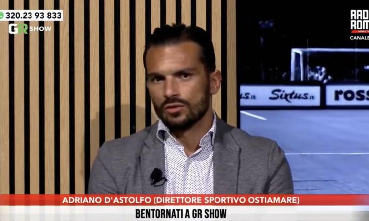 Ostiamare, D'Astolfo a GR Show: "Mi godo D'Antoni, Cal&igrave;? In attacco siamo apposto"