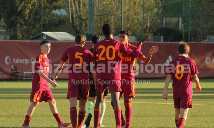 Una grande secondo tempo basta alla Roma per superare il Perugia: finisce 5-1 a Trigoira