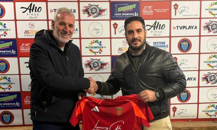 Lo Monaco ed il presidente Raparelli