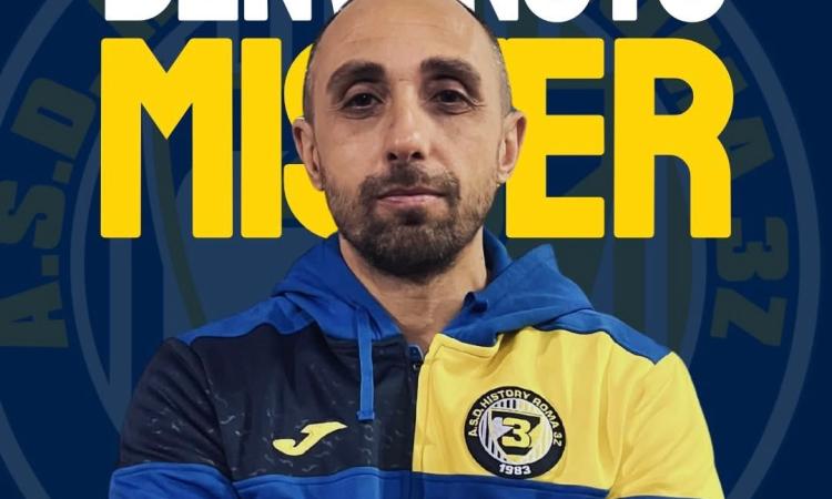 Francesco Cipolla è il nuovo tecnico dell'History Roma 3Z