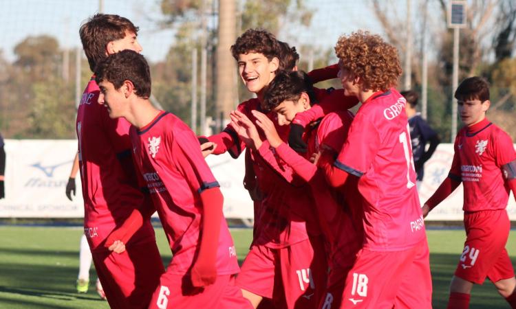 Il girone d'andata incorona il Grifone: Pomezia ko, &egrave; festa rossobl&ugrave;