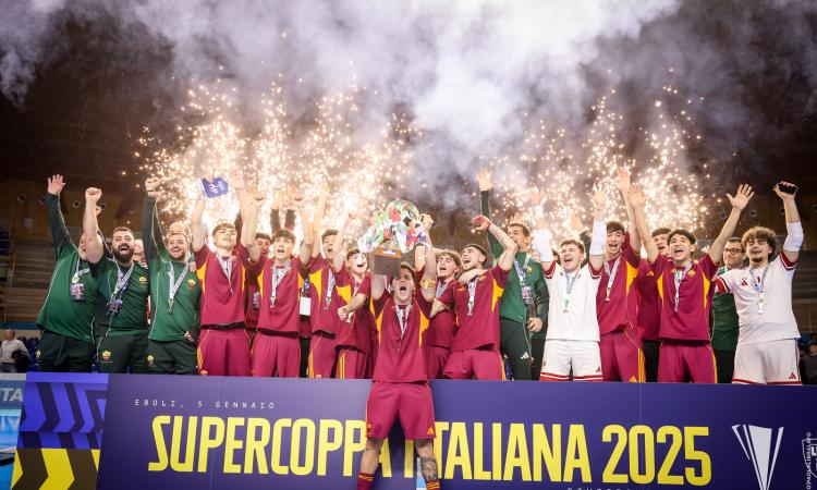 La Roma 1927 Futsal trionfa ancora con l'Under 19