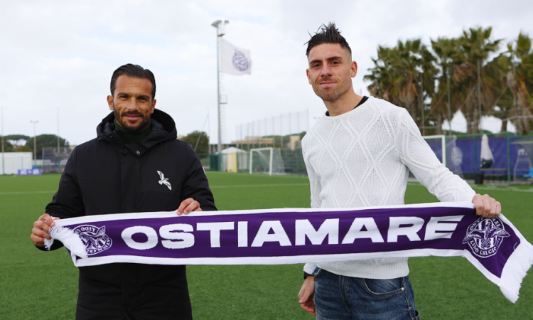 Colpo in attacco dell'Ostiamare: ufficiale il ritorno di Federico Cardella
